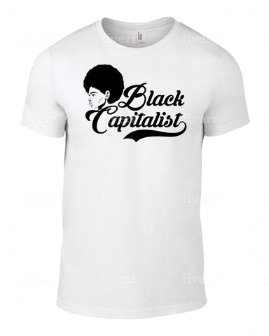 Black Capitalist Short Sleeve Tee